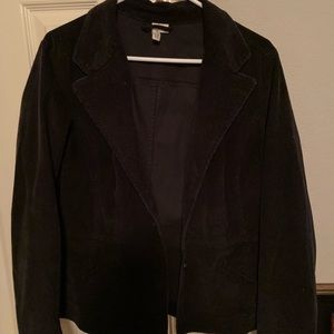 Black Corduroy Blazer